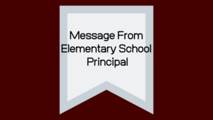 Message from Elementary School Principal Janel Guse