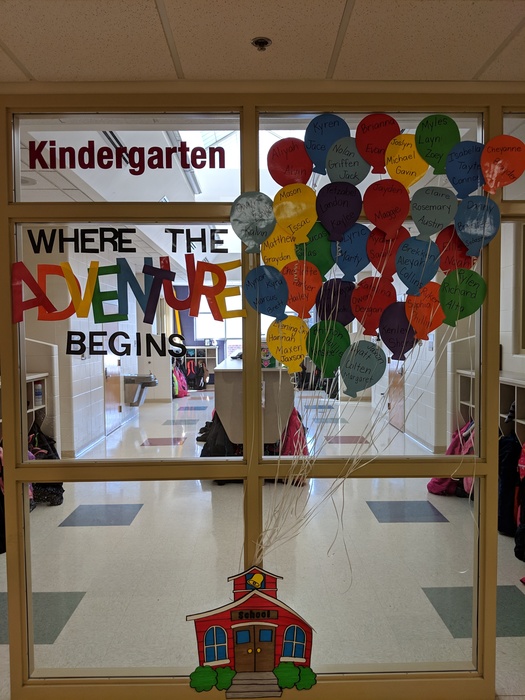 Kindergarten Window Project