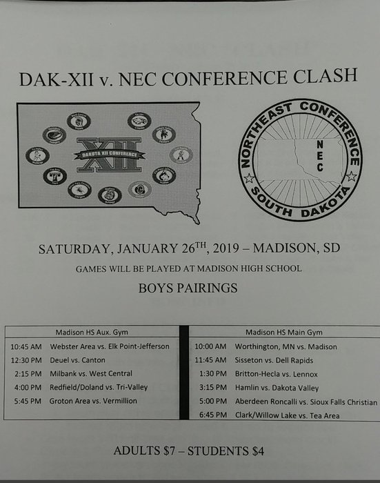 DakXII vs. NEC Conference Clash